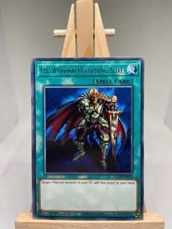 The Warrior Returning Alive - Rare 1st Edition KICO-EN052 - NM - YuGiOh - Image 1