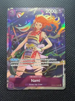 Nami OP09-070 Premium Card Collection Vol. 4 One Piece Card Game ENGLISH FOIL NM - Image 1
