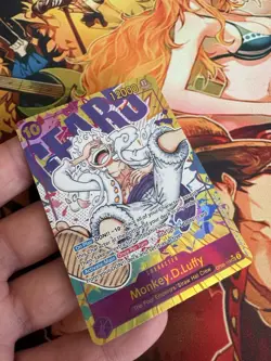 Monkey.D.Luffy (119) (Alternate Art) OP05-119 Awakening of the New Era Foil - Image 3