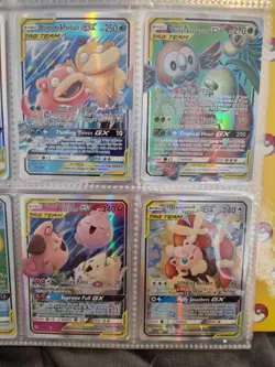 Pokemon TAG TEAM GX Card Bundle (9) - Raichu Psyduck Jigglypuff - PRXY Fan Displ - Image 5
