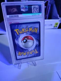 2000 Pokemon Mew Black Star Pokemon League Promo Card #8 PSA 9 MINT - Image 2