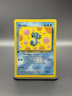 Horsea 62/111 1st Edition Neo Genesis Vintage Pokemon Cards WoTc (MP) - Image 1