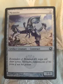Memnite Scars of Mirrodin Magic the Gathering Card - Image 1