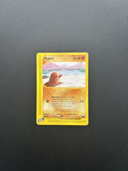 Pokemon Card Skyridge Diglett 50/144 E Series Pokemon TCG - Image 3