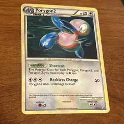 Porygon2 HGSS23 Rare 2010 Black Star Promo Holo New Pokemon Card - Image 1