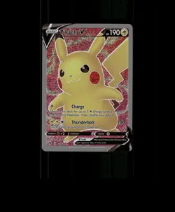 FAN-ART READ DESCRIPTION BELOW SPARKLING HOLO PIKACHU Pokemon Card p2 - Image 1