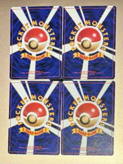Pokemon Japanese Base Set Bundle Bulbasaur, Charmander, Magikarp Cards! - Image 2