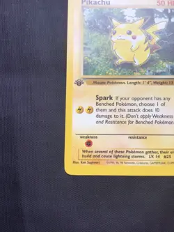 Pokemon Cards: Jungle 1st Edition Common: Pikachu 60/64 - Image 5