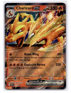 Charizard ex - Promo SV: Scarlet & Violet Promo Cards 161 LP-NM - Image 1