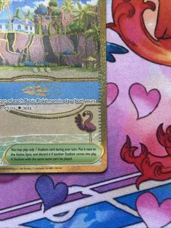 Pokemon TCG Beach Court Paradox Rift Hyper Rare Gold Holo Card 263/182 - Image 5
