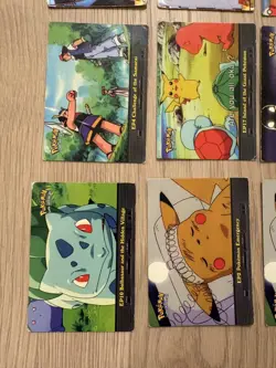 Topps Pokemon Card Bundle TV Animation 12 Mixed Conditions - Image 4