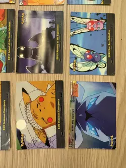 Topps Pokemon Card Bundle TV Animation 12 Mixed Conditions - Image 5