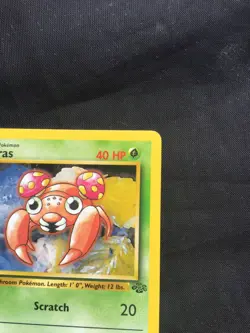 Pokemon Cards: Jungle 1st Edition Common: Paras 59/64 - Image 3