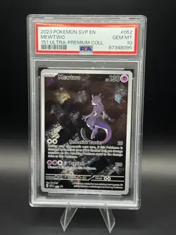 PSA 10 Mewtwo SVP 052 Pokemon Promo 151 Ultra Premium Collection Graded Card - Image 1