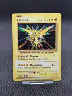 Pokemon Card Zapdos 42/108 XY Evolutions Holo Rare NM - Image 1