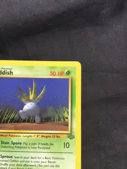 Pokemon Cards: Jungle 1st Edition Common: Oddish 58/64 - Image 3