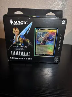 MTG Final Fantasy Commander Deck Counter Blitz feat Tidus, Yuna’s Guardian - NEW - Image 1