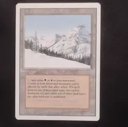 Magic: The Gathering Taiga Land Red Green Rob Alexander Revised - Image 1