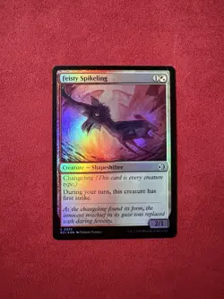Foil - Feisty Spikeling - Lorwyn Eclipsed ECL MTG Magic The Gathering #223 - Image 1