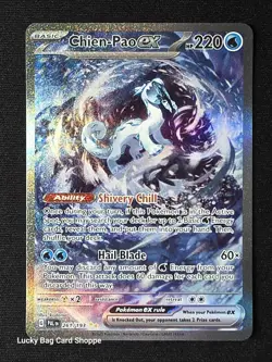 Chien-Pao ex - 261/193 - SV02: Paldea Evolved Pokemon TCG NM - Image 1