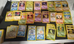 Pokemon TCG French Base Set Unlimited 118 Card Lot All NM 79 Pokemon 37 Other - Image 1