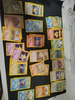 Pokemon TCG French Base Set Unlimited 118 Card Lot All NM 79 Pokemon 37 Other - Image 2