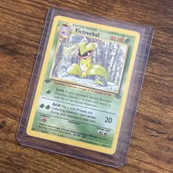 Pokemon TCG Victreebel 30/64 1st Edition Jungle Regular Rare MP - Image 3