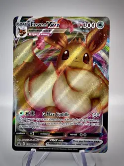 Pokemon TCG Eevee VMAX SWSH Black Star Promos SWSH087 Holo Promo - Image 1