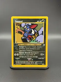 (LP) 1st Edition Sneasel 24/64 Neo Revelation Regular Vintage Pokemon WoTc - Image 1