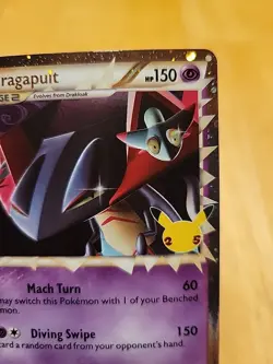 Pokemon TCG 25th Anniversary Celebrations Dragapult Prime SWSH132 NM - Image 4