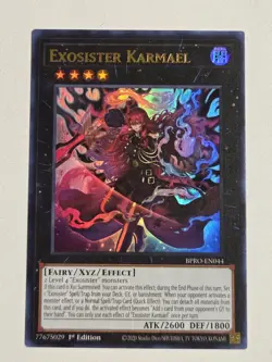 Exosister Karmael BPRO-EN044 Ultra Rare Yugioh Burst Protocol +1 FREE BONUS - Image 2