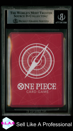 SHANKS L/(COLLECTORS CLUB EXCLUSIVE) 2025 ONE PIECE PROMOS OP09001 BGS 9 - Image 2