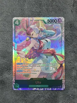 Uta (SR) OP13-023 One Piece TCG Carrying On His Will - Image 1