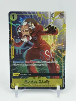 Monkey.D.Luffy ST29-012 Alt Art Start Deck Egghead One Piece TCG English NM - Image 1