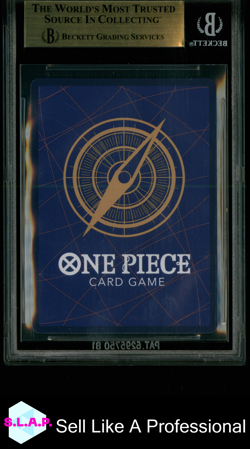 LUCKY.ROUX TR 2025 ONE PIECE CARD GAME A FIST OF DIVINE SPEED OP09015 BGS 9.5 - Image 2