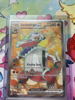 Pokemon TCG Skeledirge EX Paldea Evolved Full Art Ultra Rare Holo Card 233/193 - Image 1