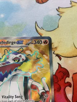 Pokemon TCG Skeledirge EX Paldea Evolved Full Art Ultra Rare Holo Card 233/193 - Image 4