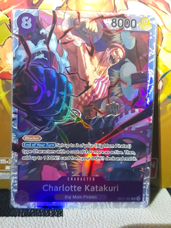 One Piece Card Charlotte Katakuri SR OP11-067 NM English - Image 1
