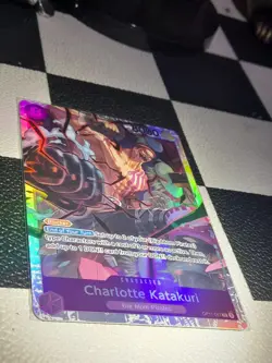 One Piece Card Charlotte Katakuri SR OP11-067 NM English - Image 3