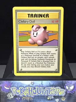 Pokemon Card Clefairy Doll 70/102 Rare Base Set Trainer WOTC Played - Image 1