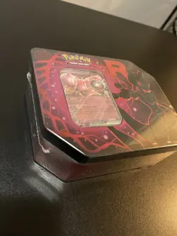 Pokemon TCG Scarlet & Violet Destined Rivals Team Rocket Tin - Mewtwo - Image 1