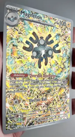 Pokemon TCG Magneton SVP 159 Surging Sparks ETB Black Star Promo | NM/MT - Image 3