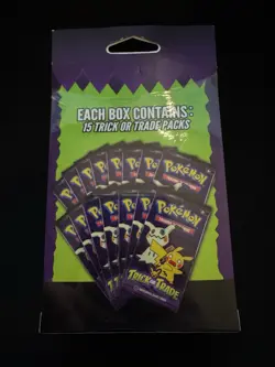 Pokemon Trick or Trade Booster Pack Set - 15 Packs Sealed Limited Edition - Image 2