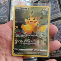 Pikachu GG30/GG70 Crown Zenith: Galarian Gallery Holo Full Art Pokemon - Image 1