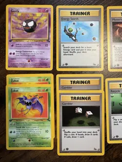 Pokemon TCG Fossil Set Lot Of 8 Cards All 1st Edition - Image 2