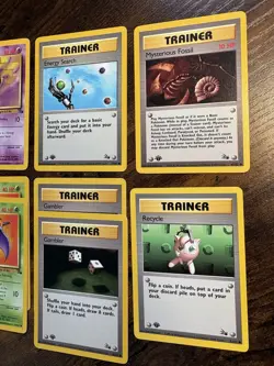 Pokemon TCG Fossil Set Lot Of 8 Cards All 1st Edition - Image 3
