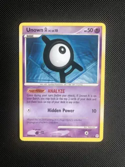 Unown A 65/130 - Uncommon - Non-Holo - Pokemon Card - Diamond & Pearl Base - NM - Image 1