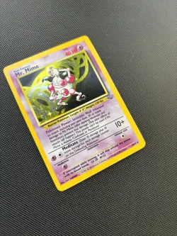 Pokemon Card Jungle Set Holo Mr. Mime 6/64 WOTC - Image 2
