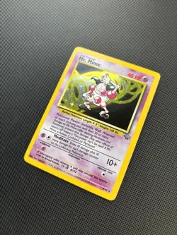 Pokemon Card Jungle Set Holo Mr. Mime 6/64 WOTC - Image 3