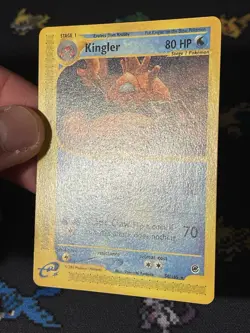 Pokemon Cards Kingler 50/165 Rare Expedition Base Set WOTC - (NM) - Image 3